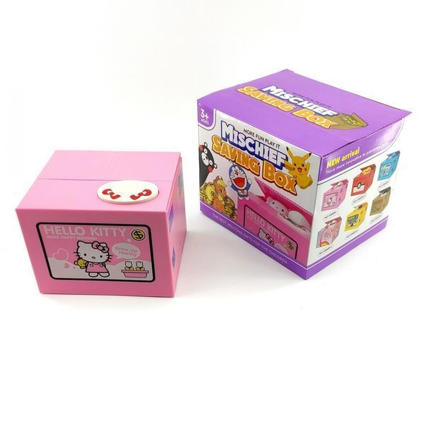 Інтерактивна скарбничка Hello Kitty Piggy Banк рожевий G6364 фото