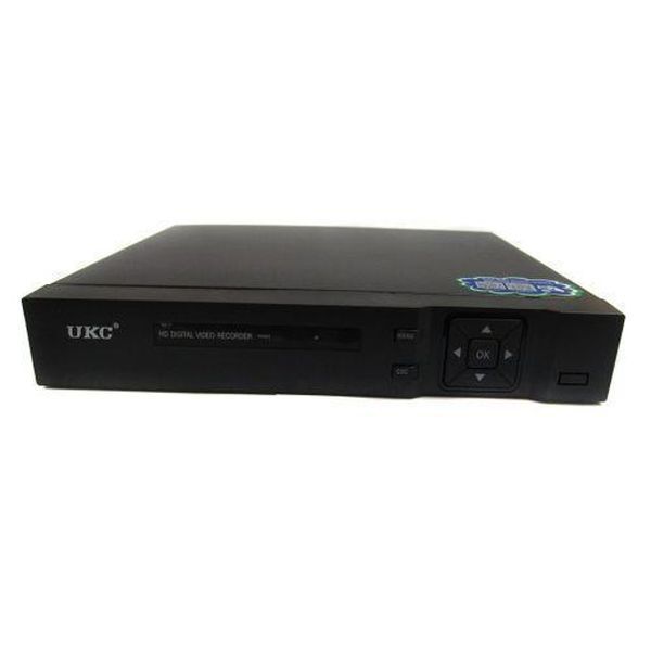 DVR реєстратор BNC/V-OUT 4 канальний UKC CAD 1204 AHD 4 cam чорний sp3265 фото