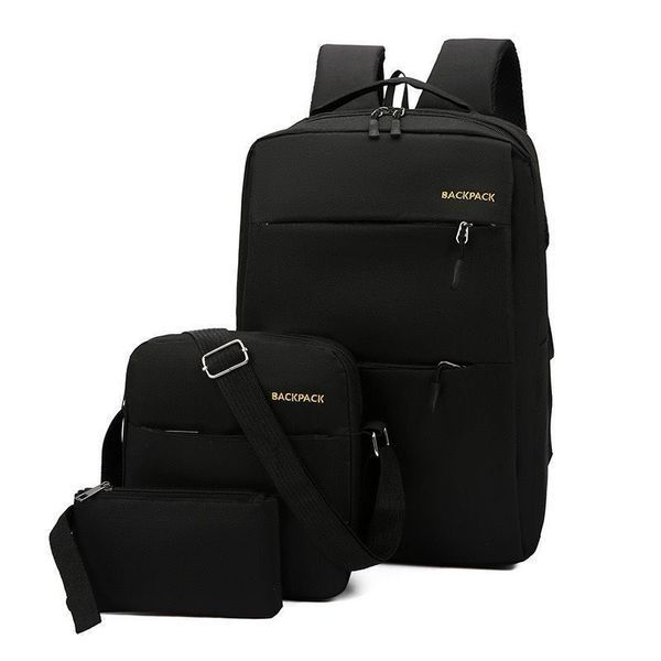Універсальний набір рюкзак + сумка + гаманець BACK-PACK 3в1 Чорний BACK-PACK 3в1 фото