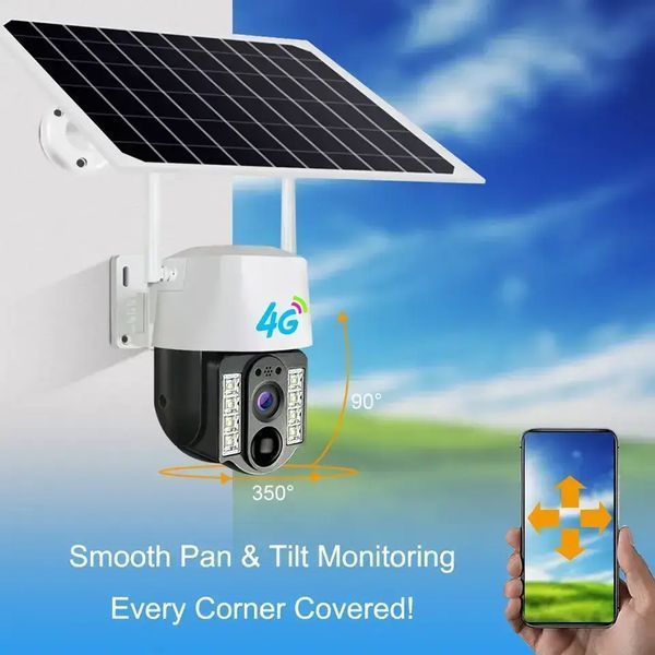 360 Камера v380 pro 4 mp 4 DG SIM karta &ndash; SM-360, біло-чорна 205360380 фото