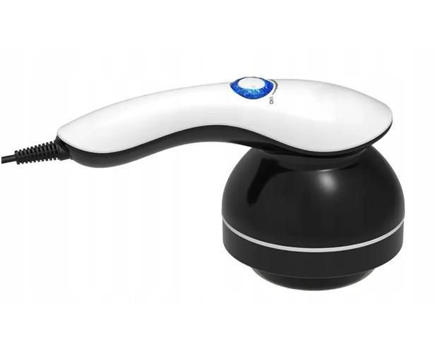NEW Антицелюлітний масажер Body Massage, 4 насадки / Вібромасажер з ІЧ підігрівом / Масажер для тіла 2053865 фото