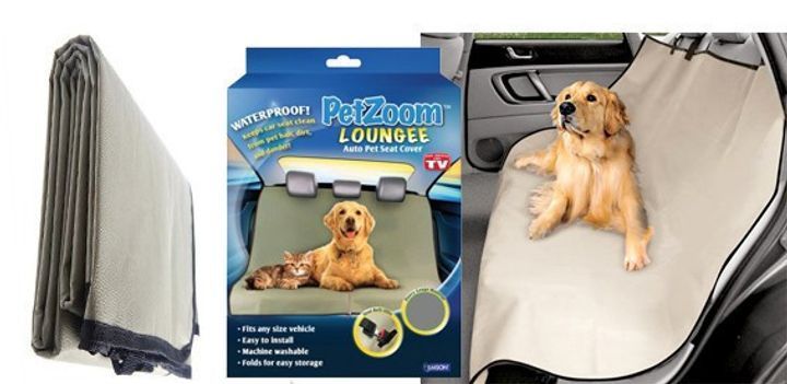 Чохол на крісло автомобіля для тварин Pet Zoom, підстилка для собак у машину VEN0708 фото