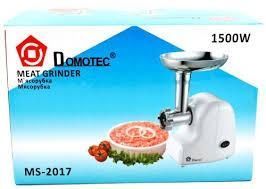 Електром'ясорубка Domotec MS 2017 2500W, Кухонна електрична м'ясорубка sp2017 фото