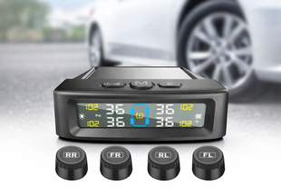 Система контролю тиску в шинах TPMS SOLAR + 4 зовнішні датчики G6981 фото