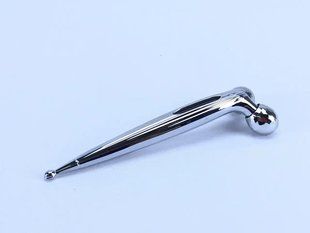 Роликовий ручний масажер для обличчя з 3D кульками LBJ-116B 3D Massager Сріблястий 205LBJ116B фото