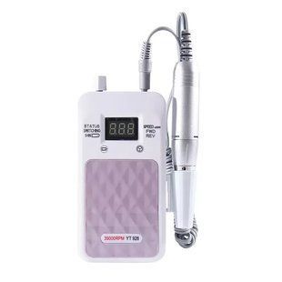 Портативний фрезер для нігтів Nail Drill YT-928 акумуляторний з індикатором заряду на 35 000 оборотів 2013256 фото