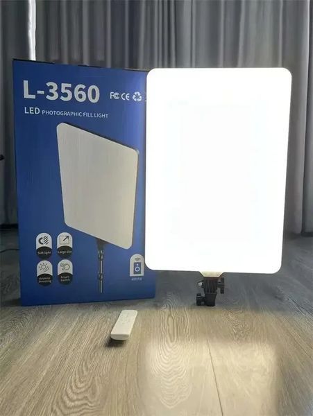 Прямокутна LED лампа для фотостудії L-3560 mu85235233 фото