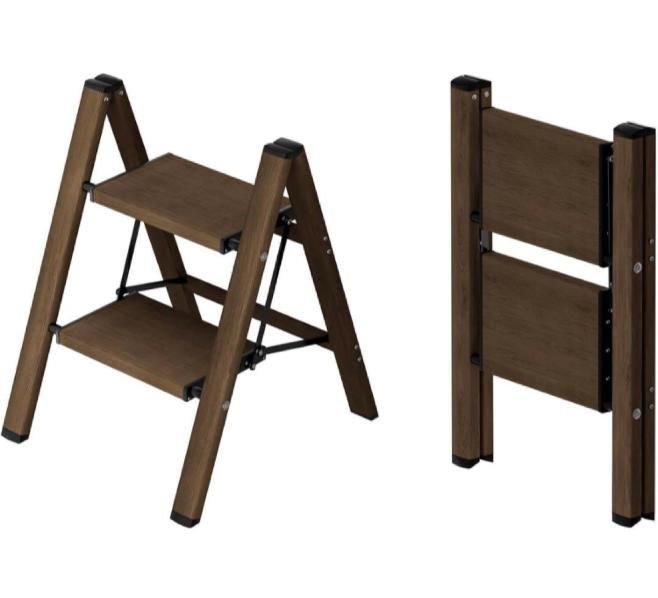 Драбина алюмінієва ladder AND L0202, легка, широкі сходи 2054815 фото