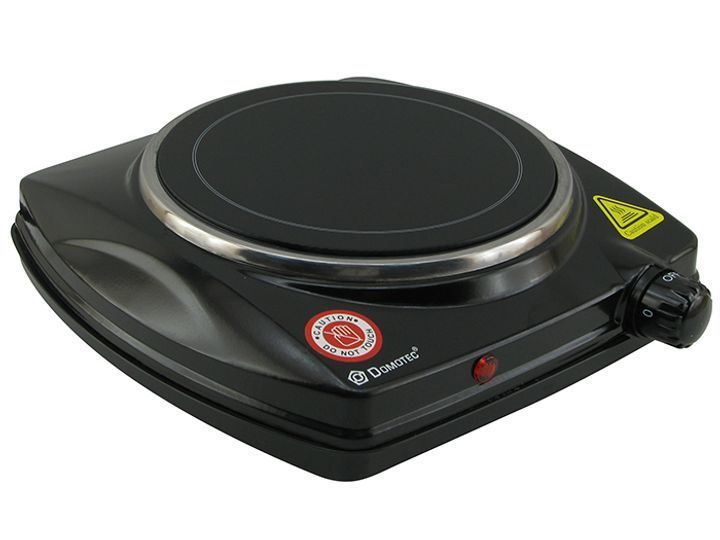 Плита інфрачервона Domotec MS-5851, настільна одноконфоркова електроплита для всіх типів посуду 2016813 фото