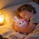 Розовая Интерактивная плюшевая игрушка с ИИ с голосовым управлением и LED глазами M17702/1 фото 3