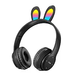 Дитячі бездротові Bluetooth навушники з вушками зайчика RGB Picun B12 4704/4705 VJ G4704 фото 4