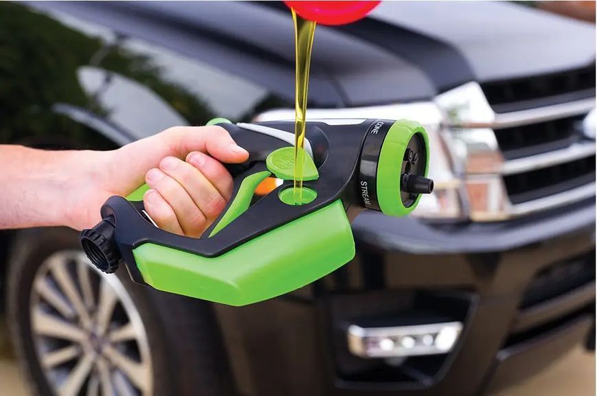 Пістолет-розпилювач SPRAY GUN, Пістолет для миття/поливу високого тиску, з відділенням для піни 2052191 фото