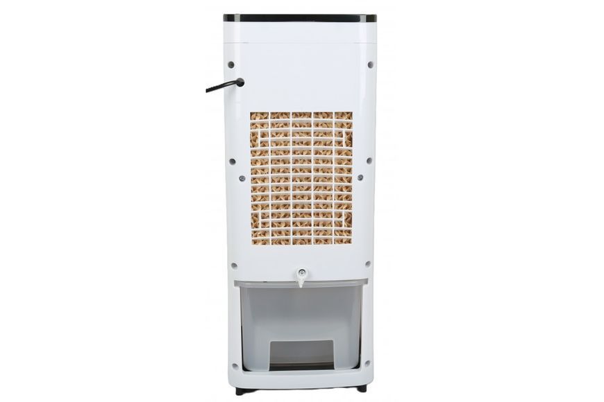 Охолоджувач повітря Germatic DH23-01A, (120W, сенсорні кнопки, пульт, екран, колеса, автообіг, ємність - 5,5л, 2 контейнери для льоду) M14932 фото