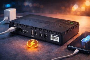 Джерело безперебійного живлення для роутера 10400mAh / Безперебійник для роутера / Повербанк для роутера M16838 фото