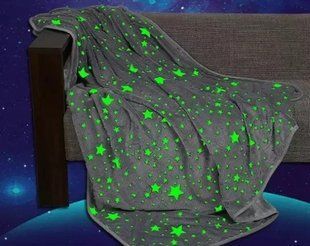 Сірий Дитячий плед-покривало Magic Blanket, що світиться в темряві 150*200 205000000033 фото