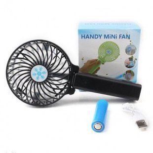 Портативний міні вентилятор ручний акумуляторний mini fan 1121 фото