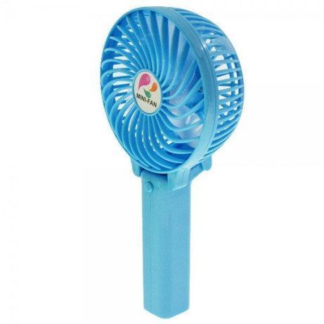 Портативний міні вентилятор ручний акумуляторний mini fan 1121 фото