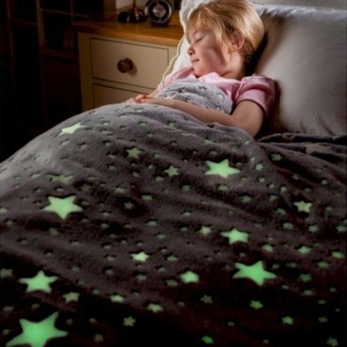 Сірий Дитячий плед-покривало Magic Blanket, що світиться в темряві 150*200 205000000033 фото