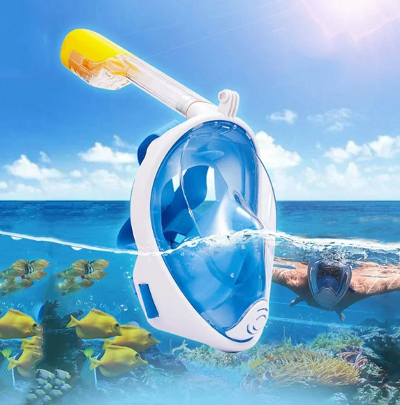 Маска на все обличчя Tribord Easybreath для снорклінгу, підводного плавання, дайвінгу pr1259874 фото