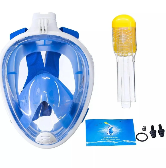 Маска на все обличчя Tribord Easybreath для снорклінгу, підводного плавання, дайвінгу pr1259874 фото