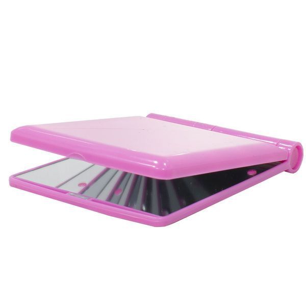 Дзеркало косметичне Travel Mirror Pink з LED підсвічуванням на 8 світлодіодів 2053114586 фото