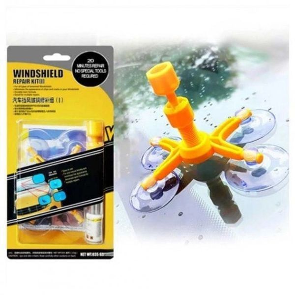 Набір для ремонту вітрового скла Versachem Windshield Repair Kit комплект для лобового скла авто 2051224 фото