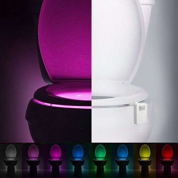 Led підсвічування для унітазу з датчиком руху TOILET Light Bowl 2260029 фото