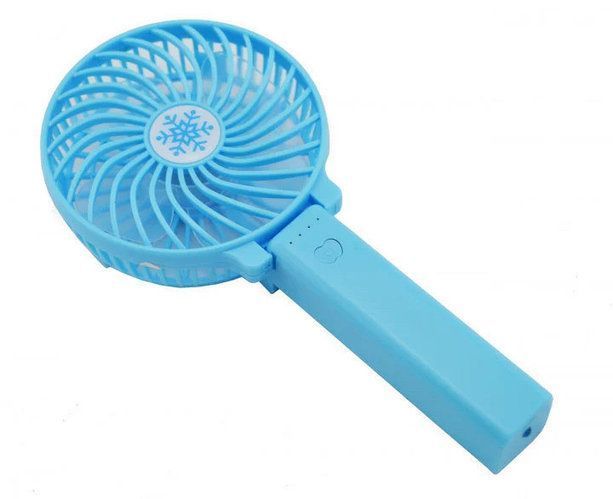 Портативний міні вентилятор ручний акумуляторний mini fan 1121 фото