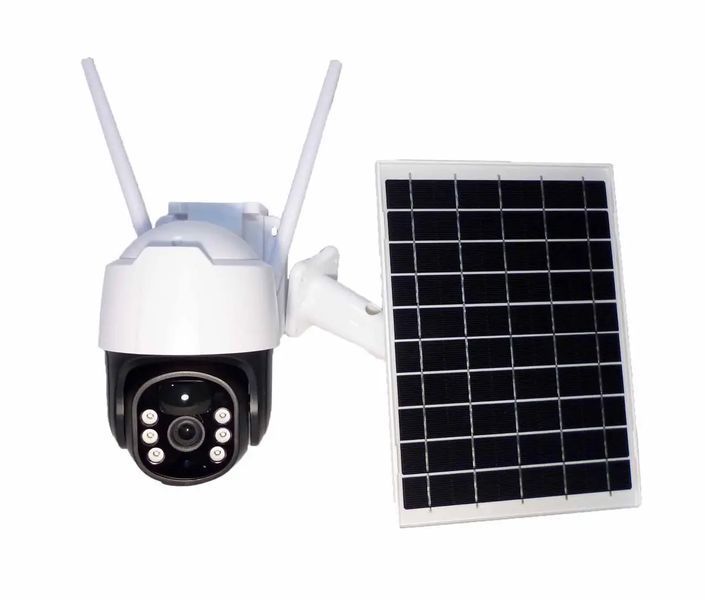 Поворотна погодозахисна сонячна камера безпеки 4G solar cam 1080P AZ-1087 фото