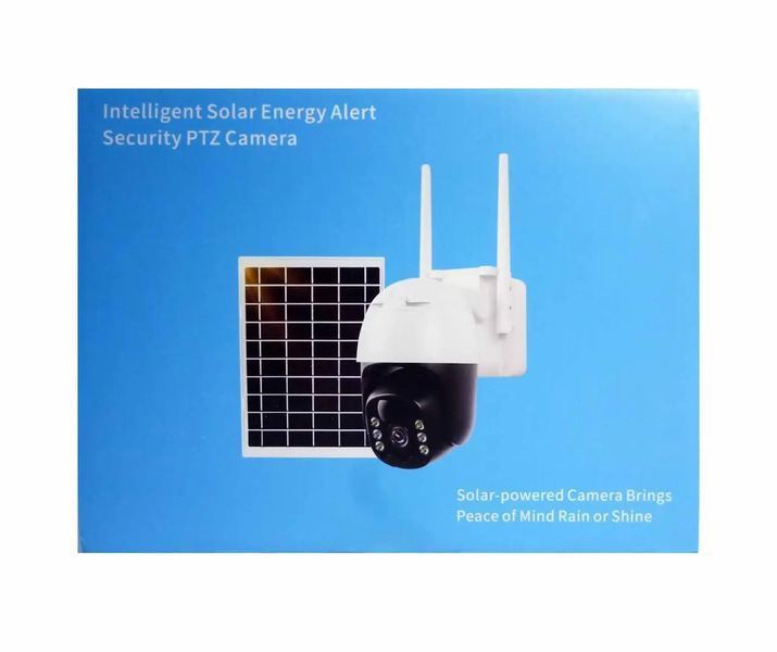 Поворотна погодозахисна сонячна камера безпеки 4G solar cam 1080P AZ-1087 фото