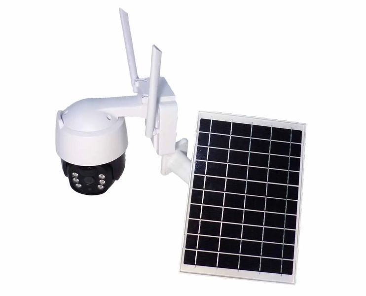 Поворотна погодозахисна сонячна камера безпеки 4G solar cam 1080P AZ-1087 фото