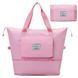 Запасна складна дорожня сумка Travel Bags для Чемодану рожева G58741 фото 1