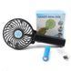 Портативний міні вентилятор ручний акумуляторний mini fan 1121 фото 1