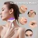 Акумуляторний електричний масажер для обличчя Neck Beauty Device з LED-дисплеєм, 7 режимів, USB-заряджання Jamx4581 фото 2