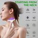 Акумуляторний електричний масажер для обличчя Neck Beauty Device з LED-дисплеєм, 7 режимів, USB-заряджання Jamx4581 фото 4