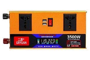 Перетворювач напруги з 12V/24V 220V 3500W LCD SMART (EY3500W) M15398 фото