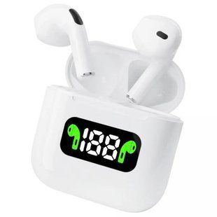Стерео гарнітура TWS i58 APRO3 LCD Sensor Bluetooth 5.0 Білий 20110110 фото