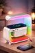 Нічний акумуляторний RGB G 3 з бездротовою зарядкою 15W і Bluetooth колонкою 3W Настільна смарт лампа G454477 фото 1