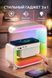 Нічний акумуляторний RGB G 3 з бездротовою зарядкою 15W і Bluetooth колонкою 3W Настільна смарт лампа G454477 фото 2