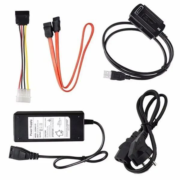GUT Перехідник USB to SATA+IDE, Кабель-перехідник, Адаптер sp2028 фото