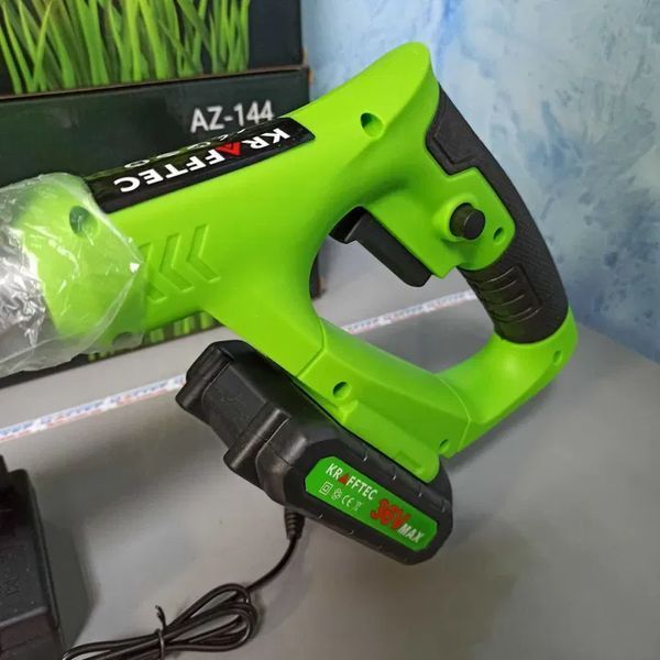 Ручний акумуляторний триммер для трави Krafftec 4000W 36V 2 акумулятори 20100008658 фото