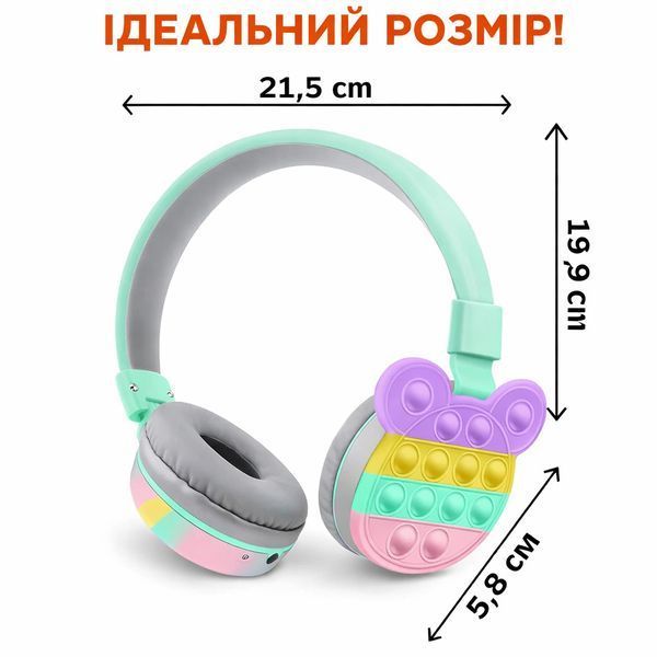 Навушники AKZ-K30 для дітей та підлітків бездротові AKZ-K30 фото