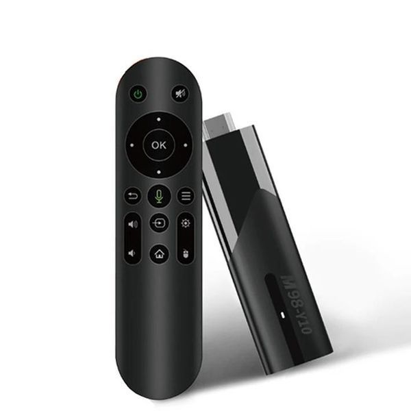 Смарт ТВ приставка LEMFO M98-Y10 2/16 Гб Smart TV Stick Android 13 (ATV) з голосовим пультом 2053937 фото