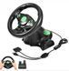 Руль игровой с педалями Vibrating Wheel PS3 PC USB 20500000008 фото 1