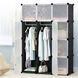 Пластикова складана шафа Storage Cube Cabinet 12 секцій AZ-1093 фото 2