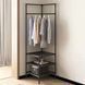 Кутова вішалка в передпокій з підставкою для взуття Corner coat rack 212000120 фото 1