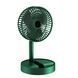 Портативний міні вентилятор для дому Telescopic Folding Fan Складаний настільний вентилятор із USB зарядкою 123222 фото 3