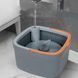 Комплект швабра з відром для миття підлоги Mop with bucket K10 , з віджиманням / Складна швабра 2018761 фото 4