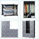 Пластикова складана шафа Storage Cube Cabinet 12 секцій AZ-1093 фото 4
