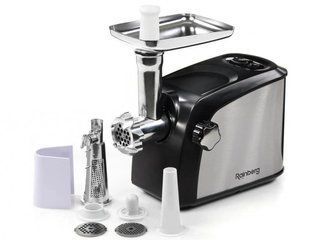М'ясорубка Rainberg RB-673 3800W електрична з реверсом + соковитискач sa42140 фото